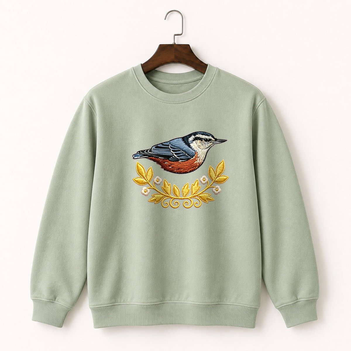 Red-Breasted Nuthatch Crewneck Sweatshirt 2