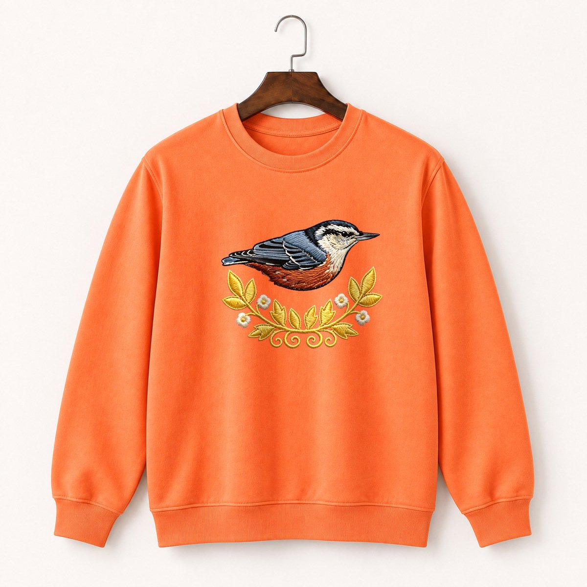 Red-Breasted Nuthatch Crewneck Sweatshirt 3