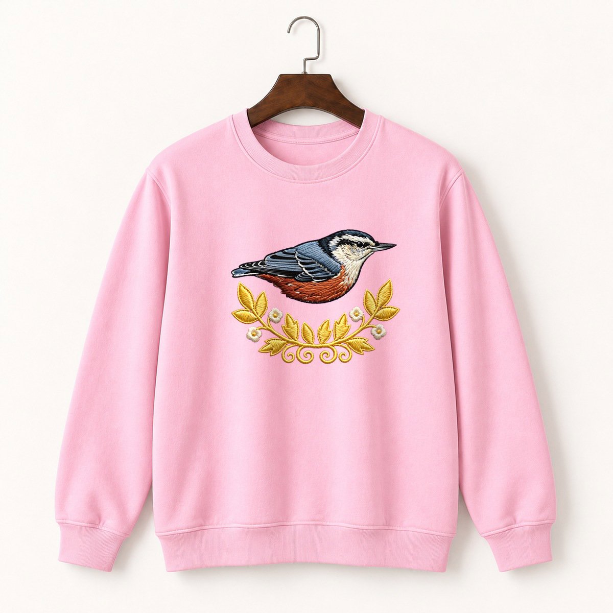 Red-Breasted Nuthatch Crewneck Sweatshirt 4