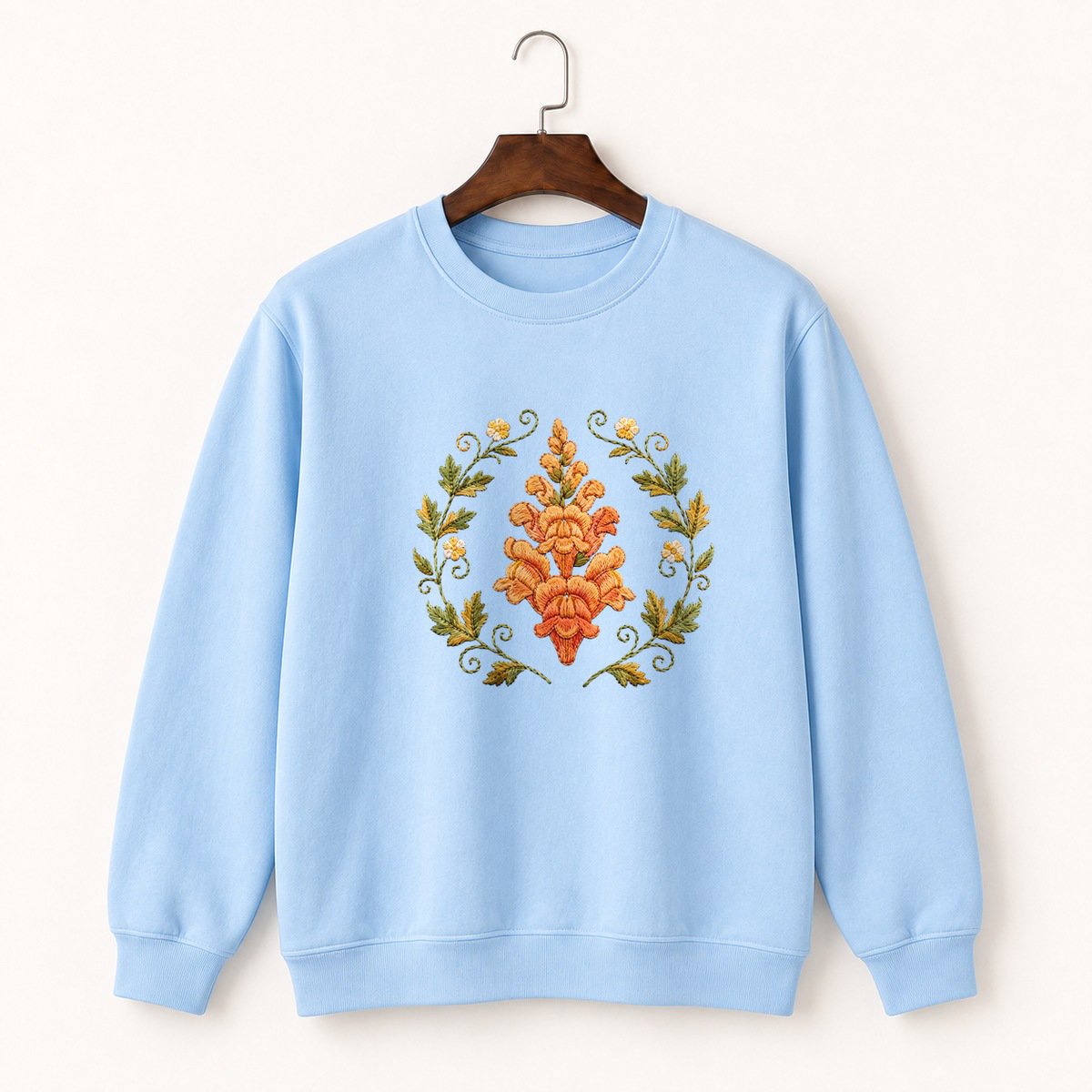 Snapdragon Flower Crewneck Sweatshirt 1