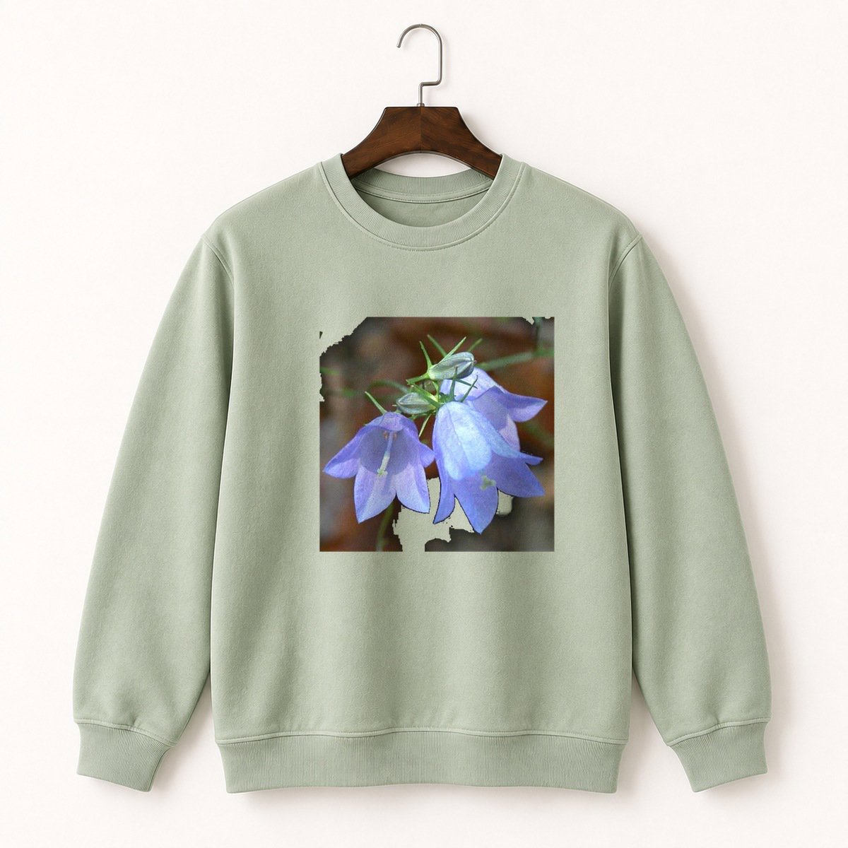 Harebell Flower Crewneck Sweatshirt 2