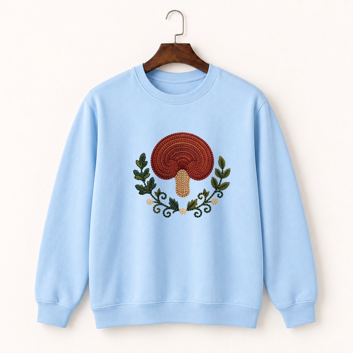 Reishi Mushroom Crewneck Sweatshirt 1