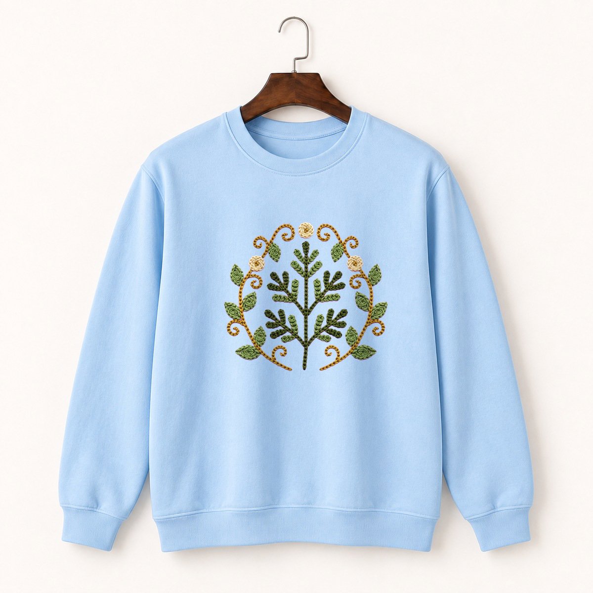 Cedar Sprig Crewneck Sweatshirt 1