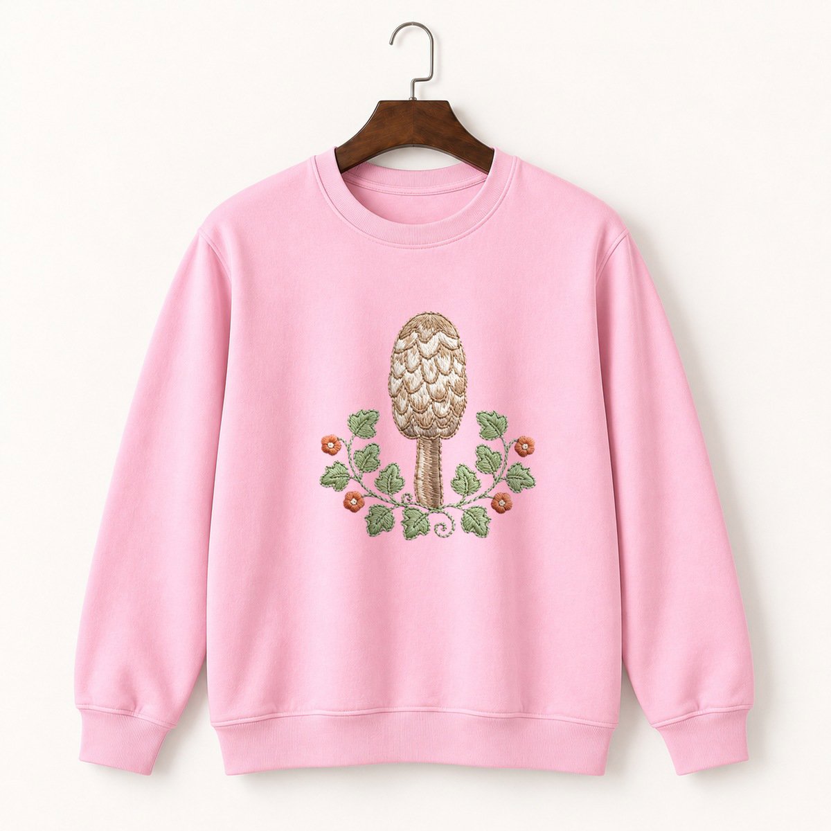 Shaggy Mane Mushroom Crewneck Sweatshirt 4