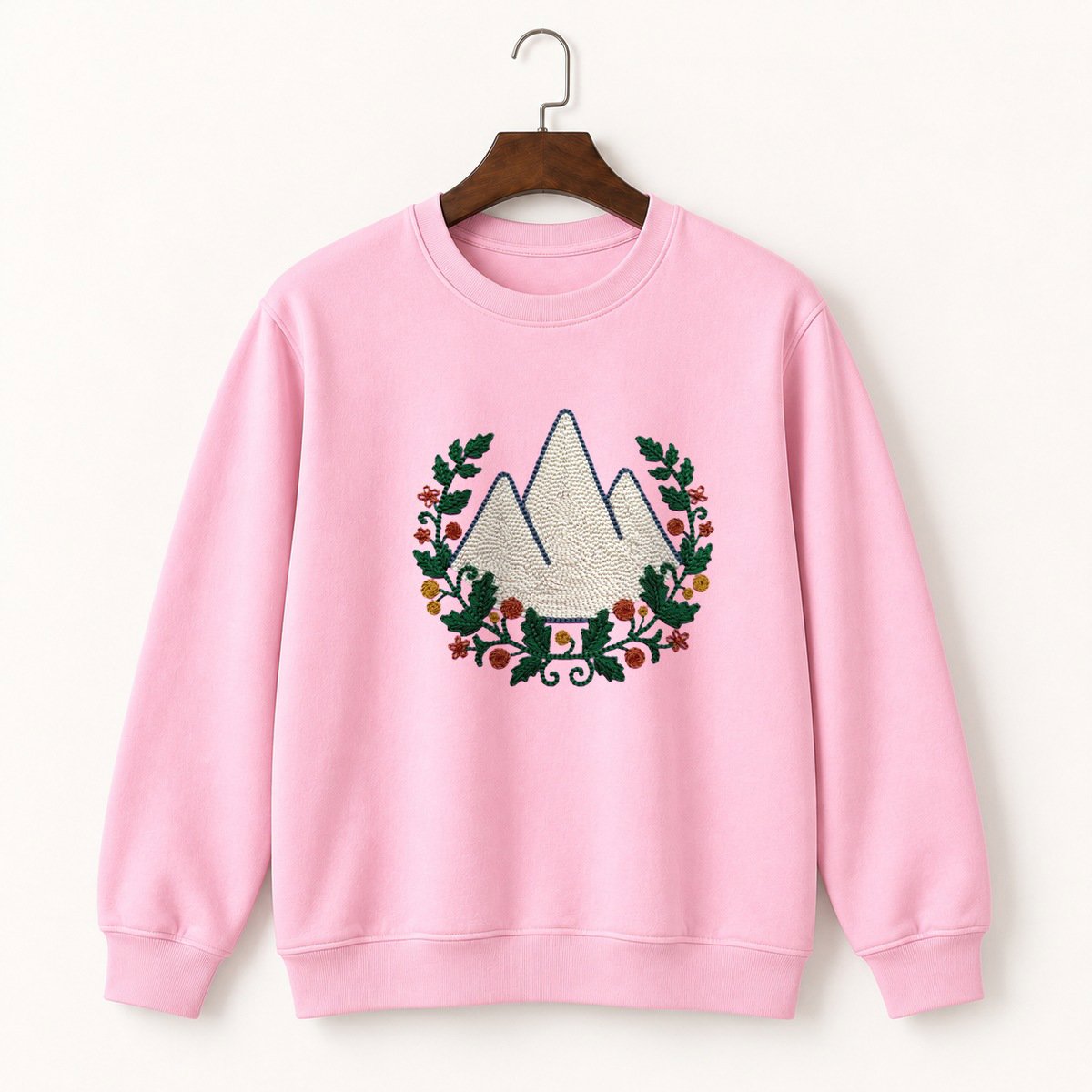 Grand Teton Mountain Crewneck Sweatshirt 4