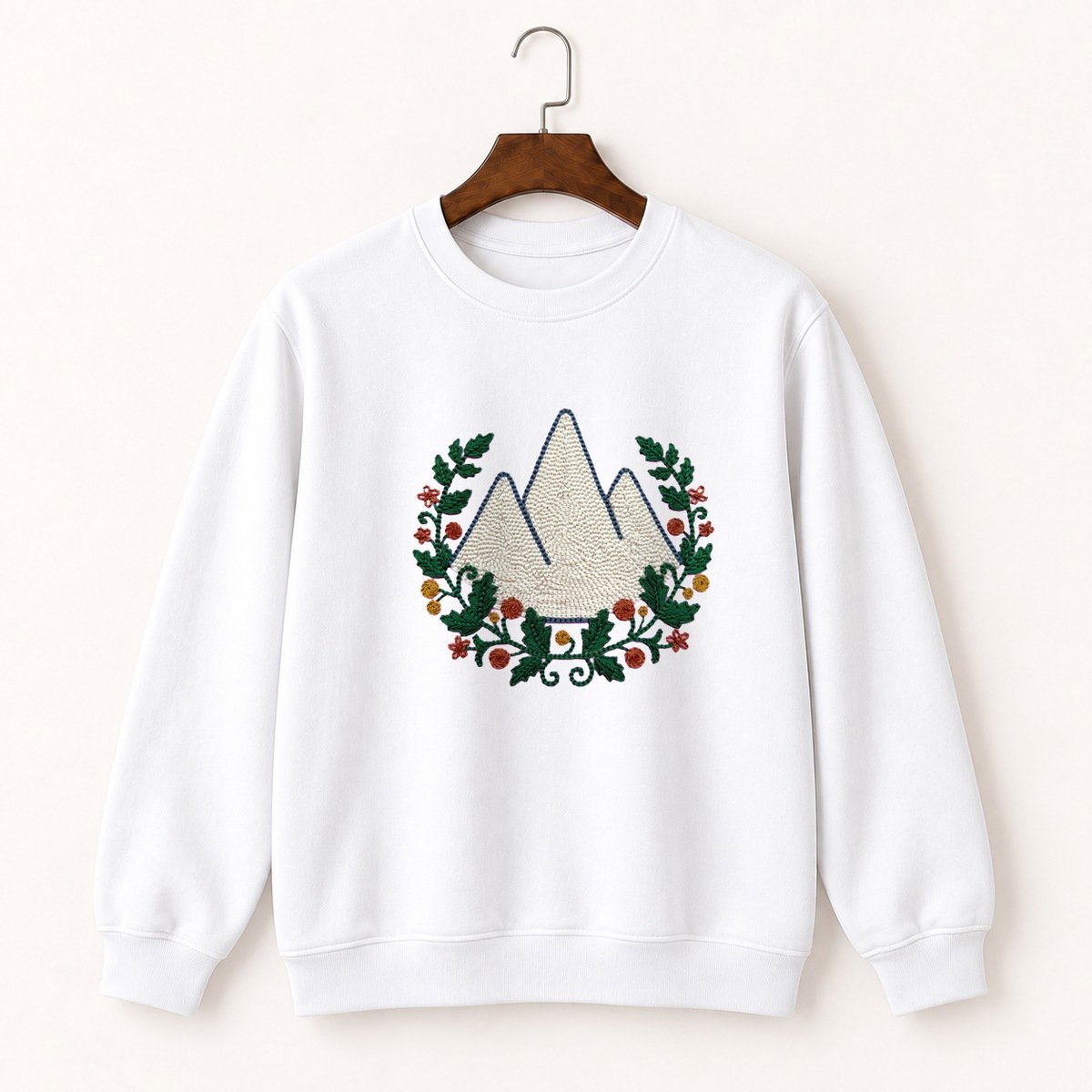 Grand Teton Mountain Crewneck Sweatshirt 5