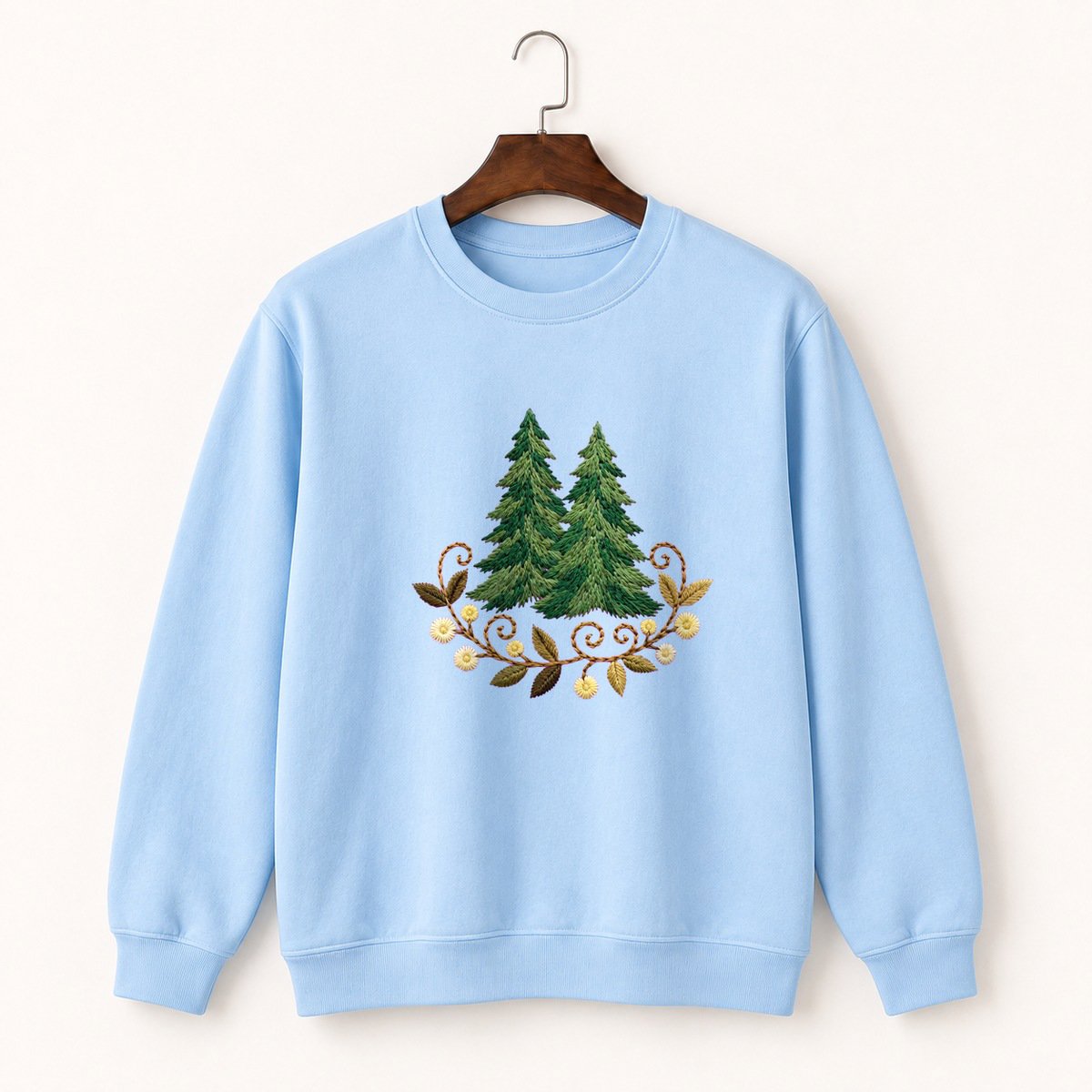 Pine Forest Crewneck Sweatshirt 1