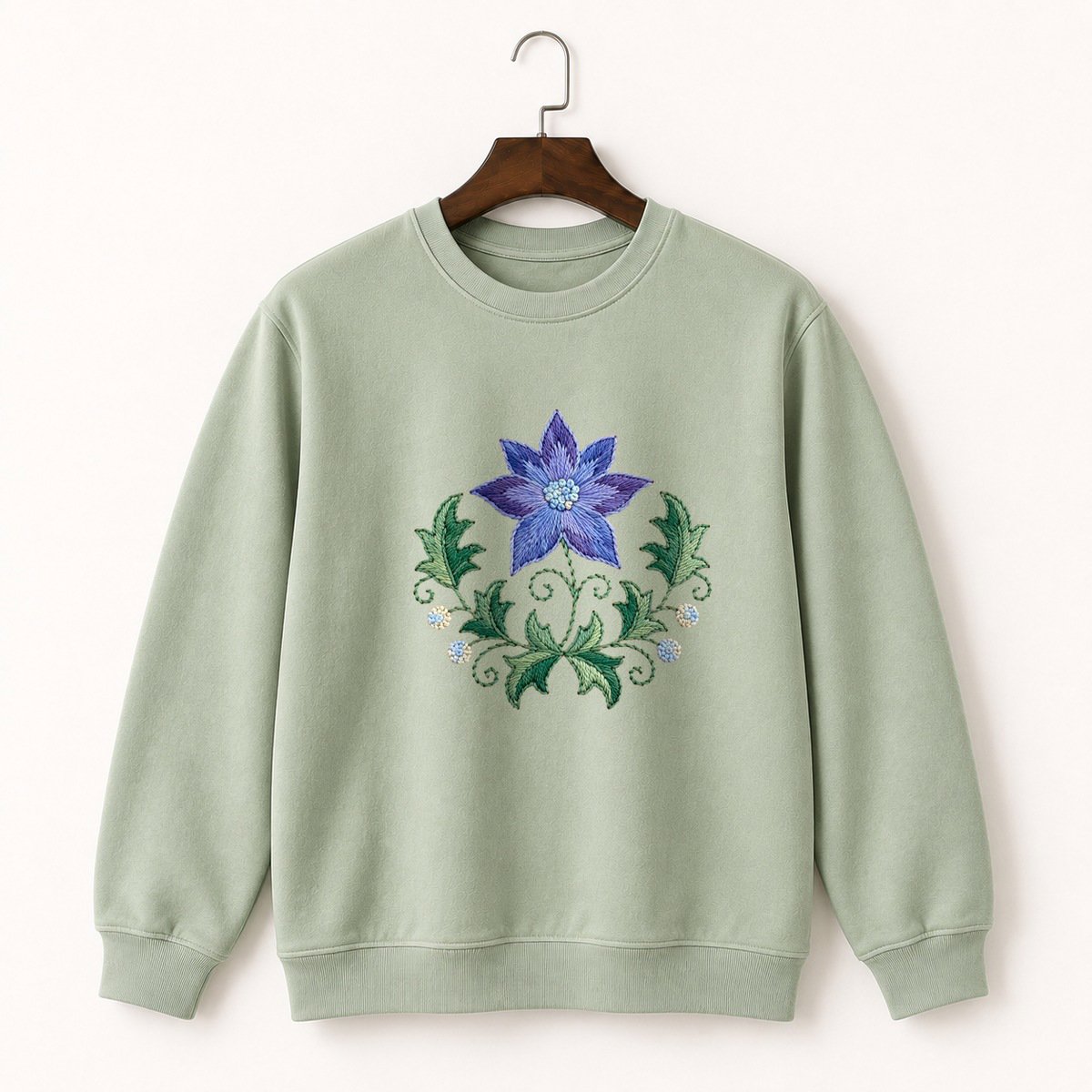 Mountain Wildflower Crewneck Sweatshirt 2