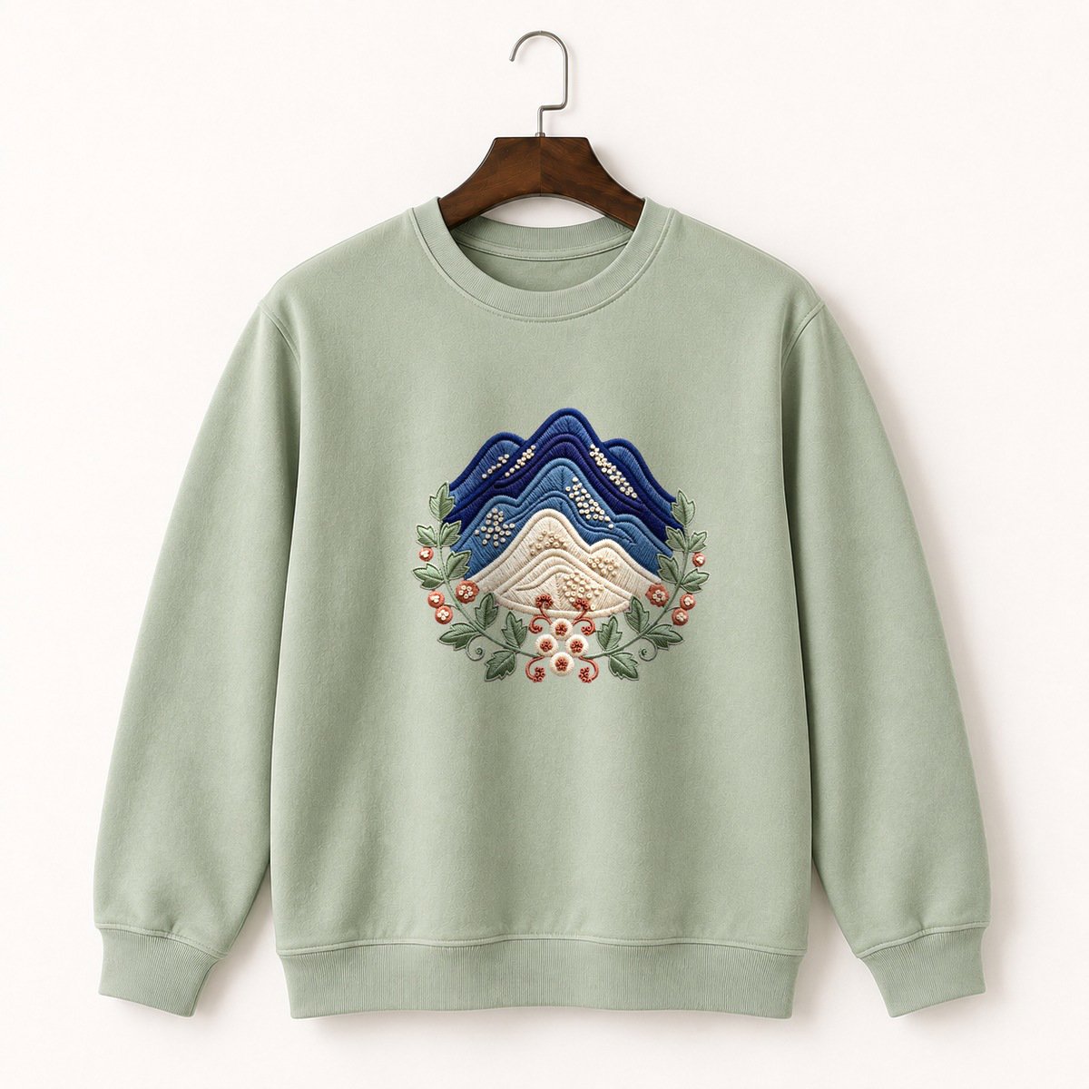 Blue Ridge Mountains Crewneck Sweatshirt 2
