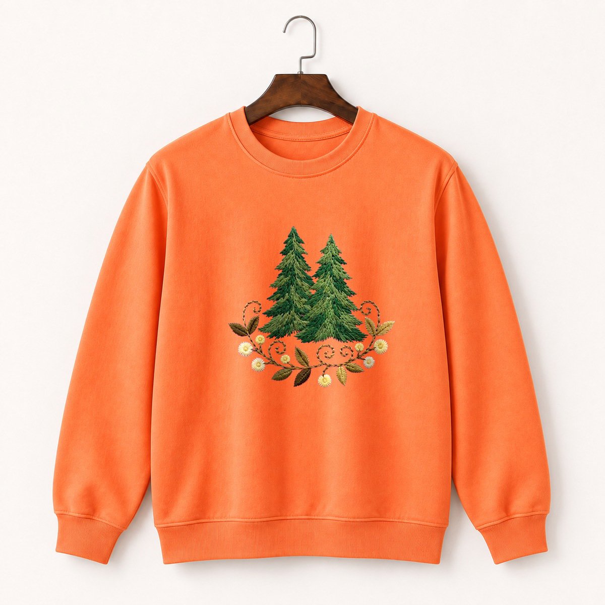 Pine Forest Crewneck Sweatshirt 3
