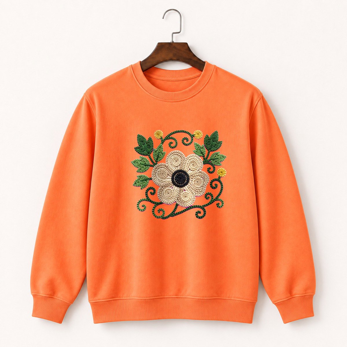Anemone Flower Crewneck Sweatshirt 3