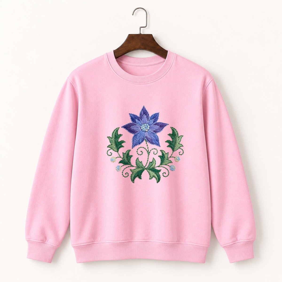 Mountain Wildflower Crewneck Sweatshirt 4