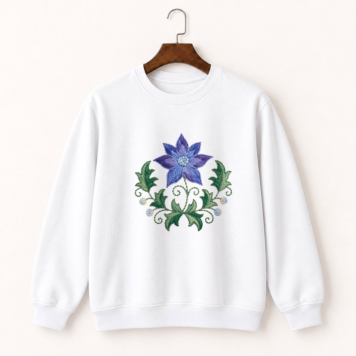 Mountain Wildflower Crewneck Sweatshirt 5