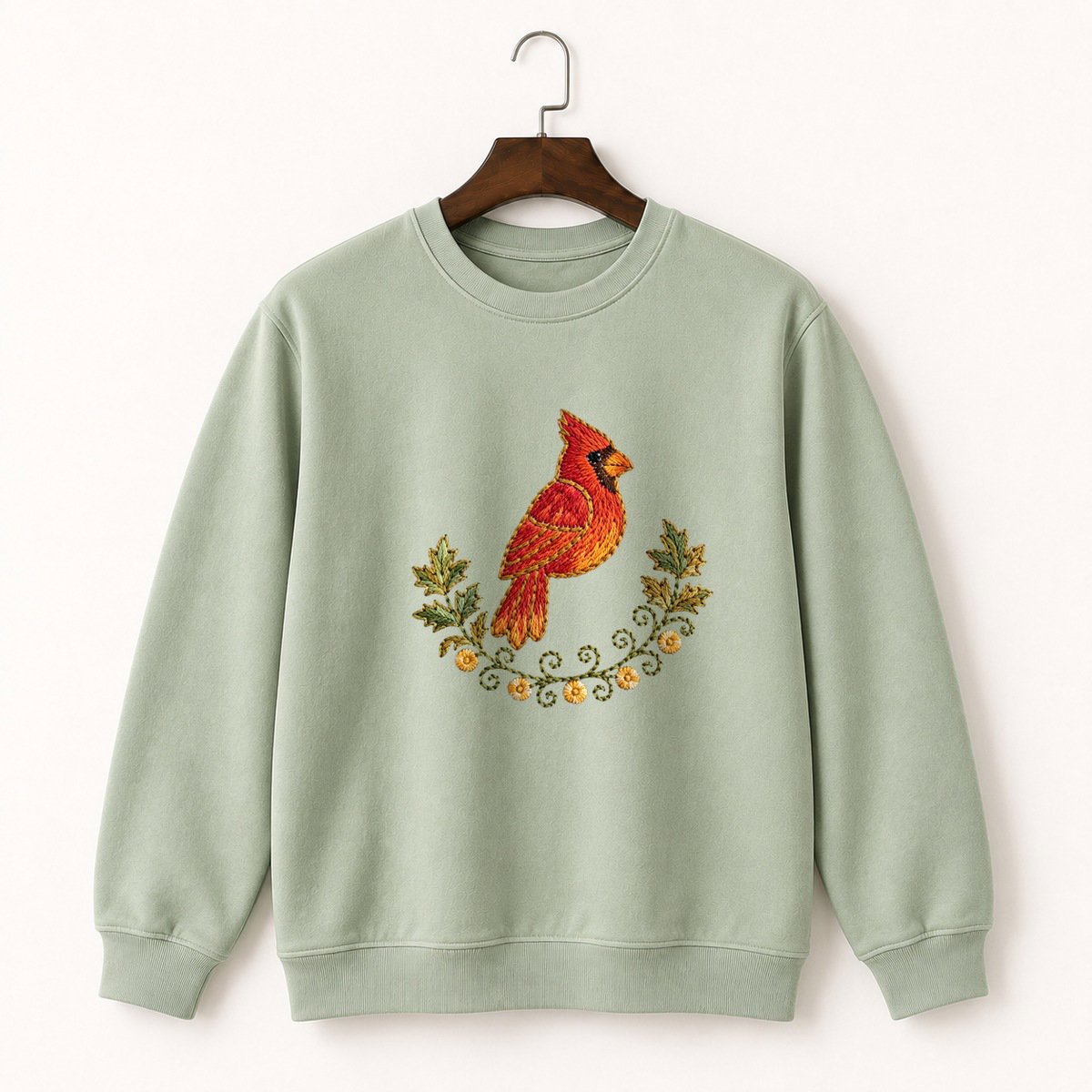 Northern Cardinal Crewneck Sweatshirt 2