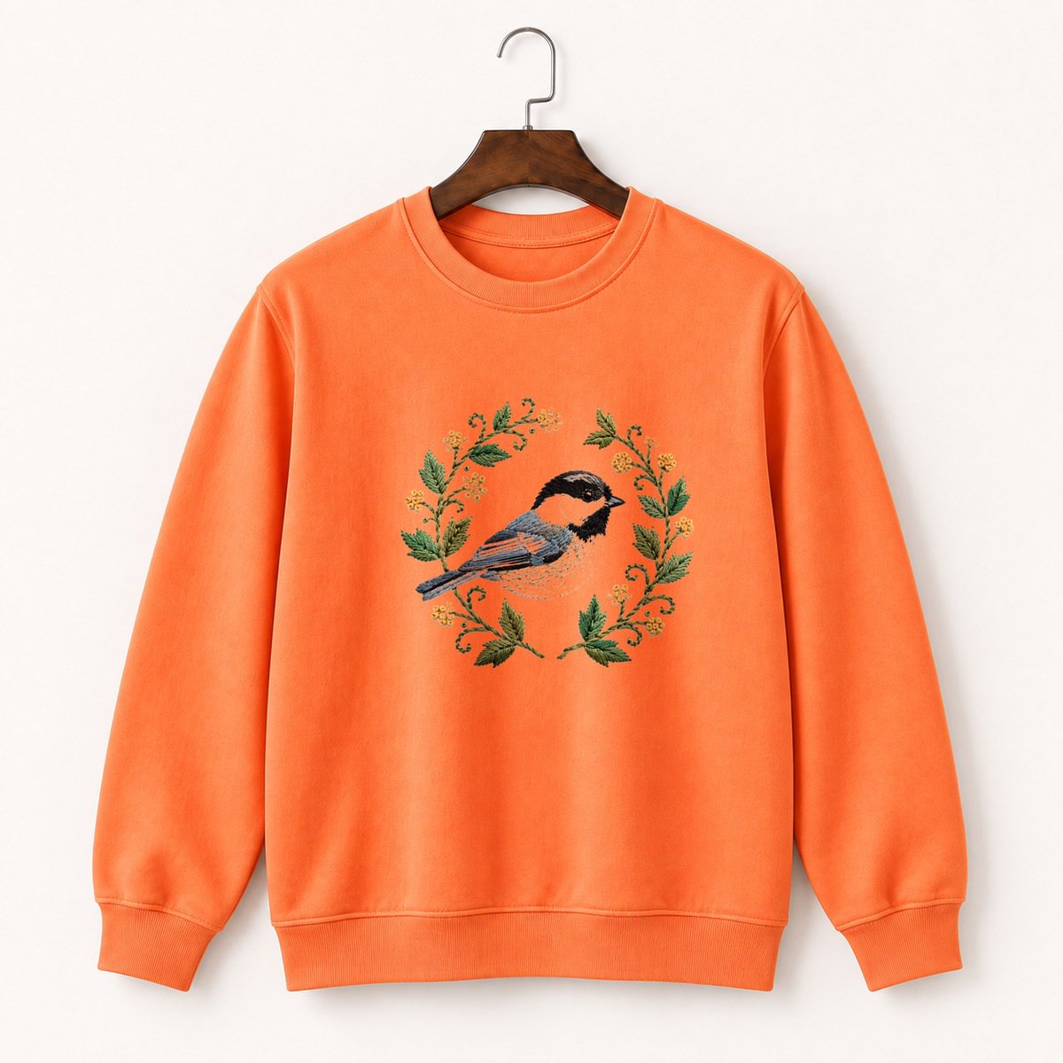 Black-Capped Chickadee Crewneck Sweatshirt 3