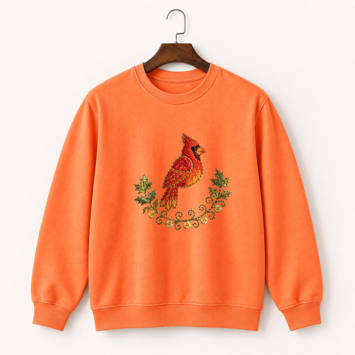Northern Cardinal Crewneck Sweatshirt 3