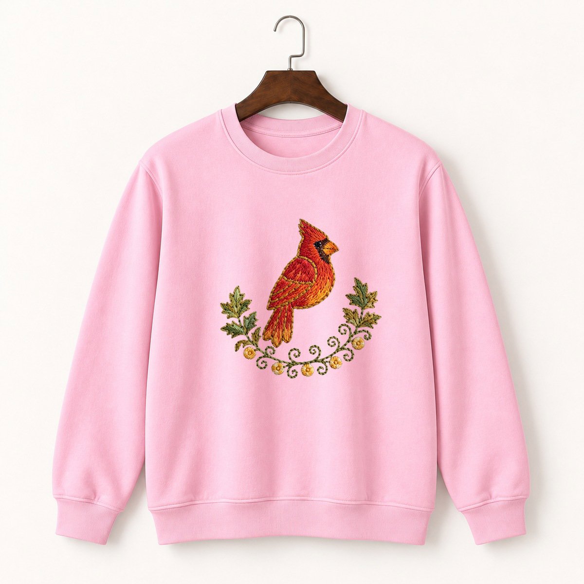 Northern Cardinal Crewneck Sweatshirt 4