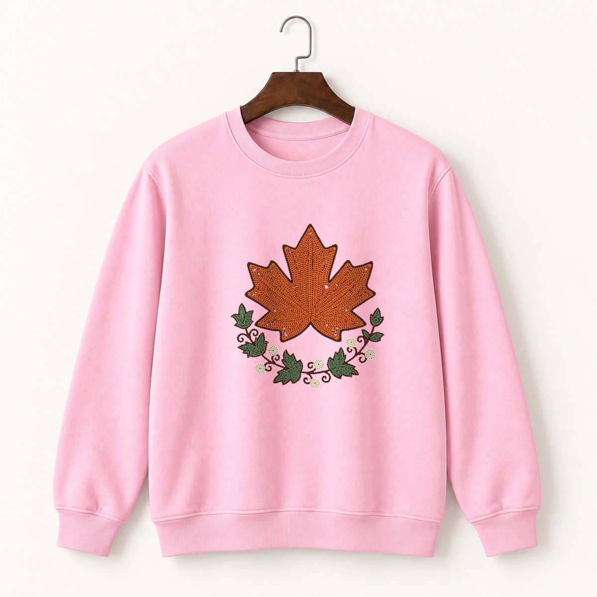 Maple Leaf Crewneck Sweatshirt 4