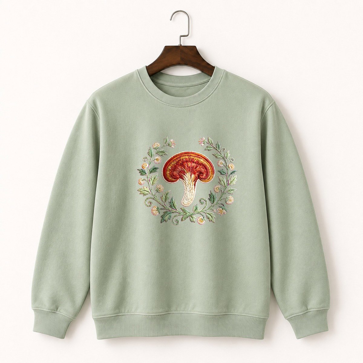 Reishi Mushroom Crewneck Sweatshirt 2