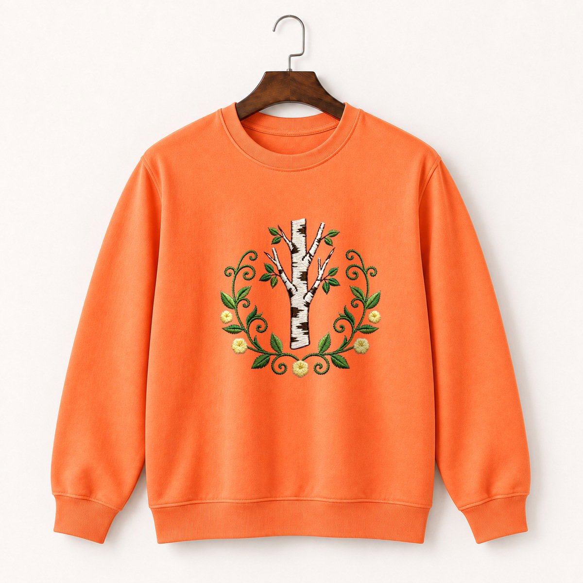 Birch Branch Crewneck Sweatshirt 3
