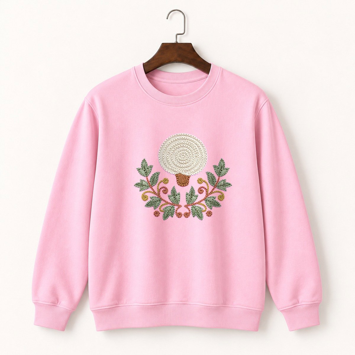 Puffball Mushroom Crewneck Sweatshirt 4