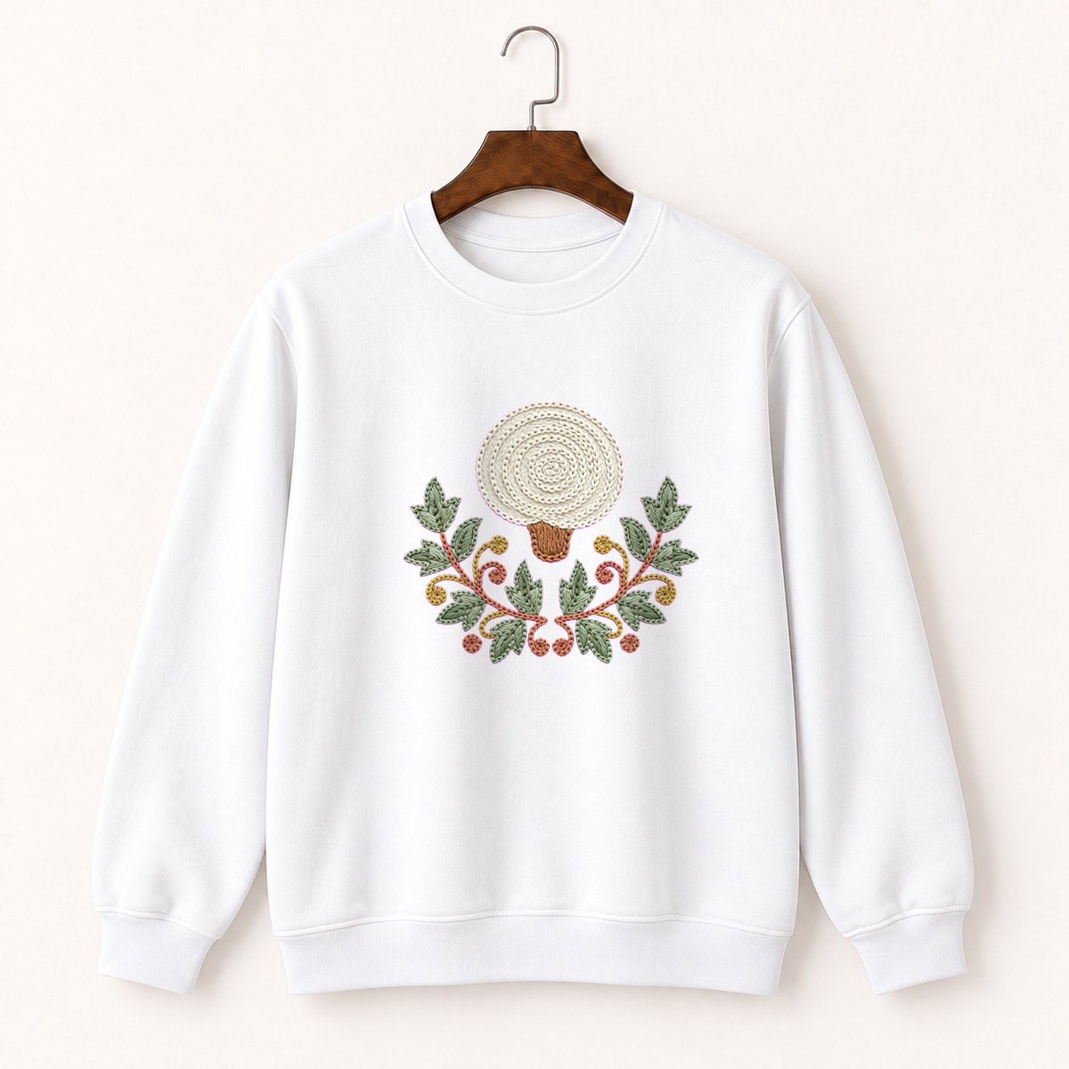 Puffball Mushroom Crewneck Sweatshirt 5