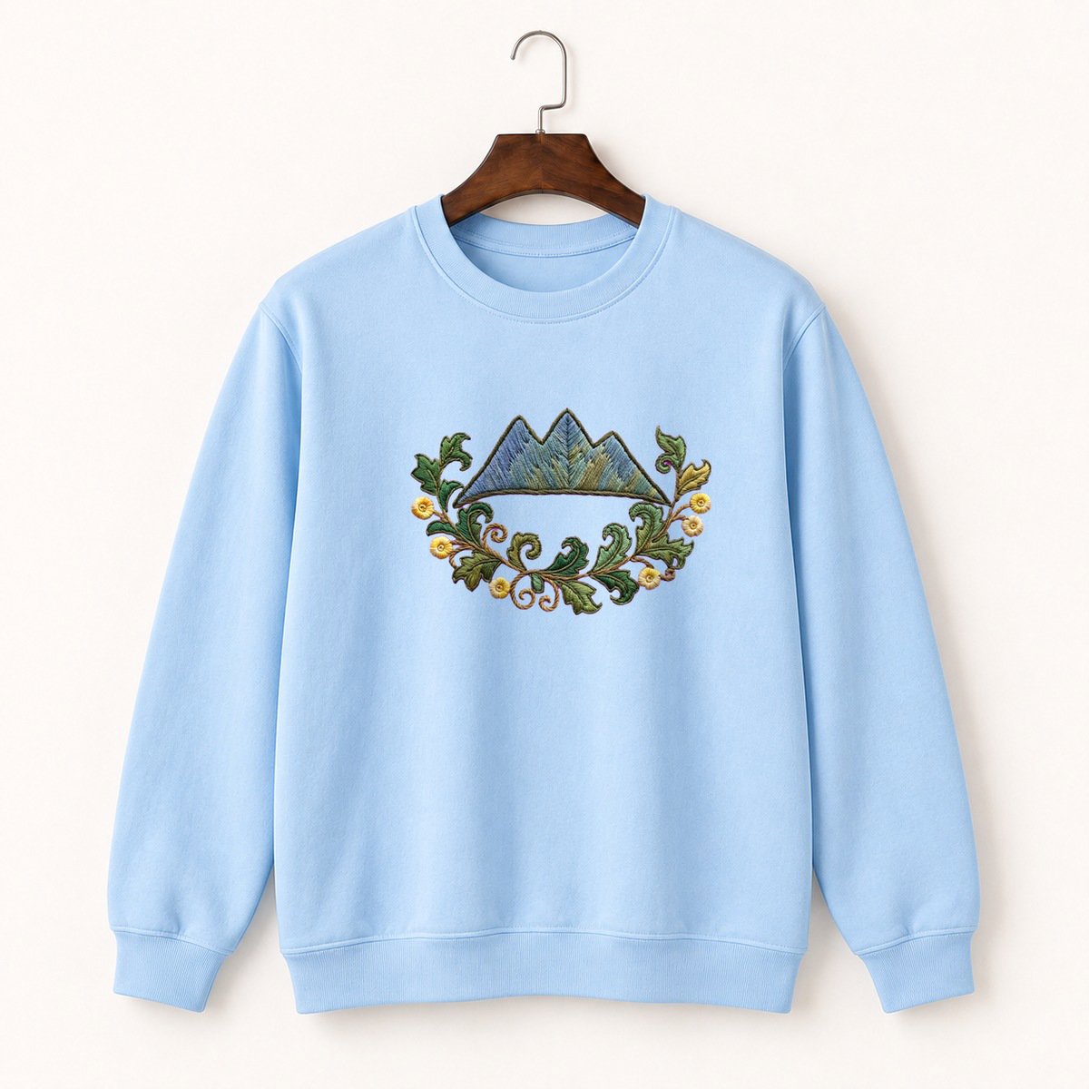 Adirondack Mountains Crewneck Sweatshirt 1