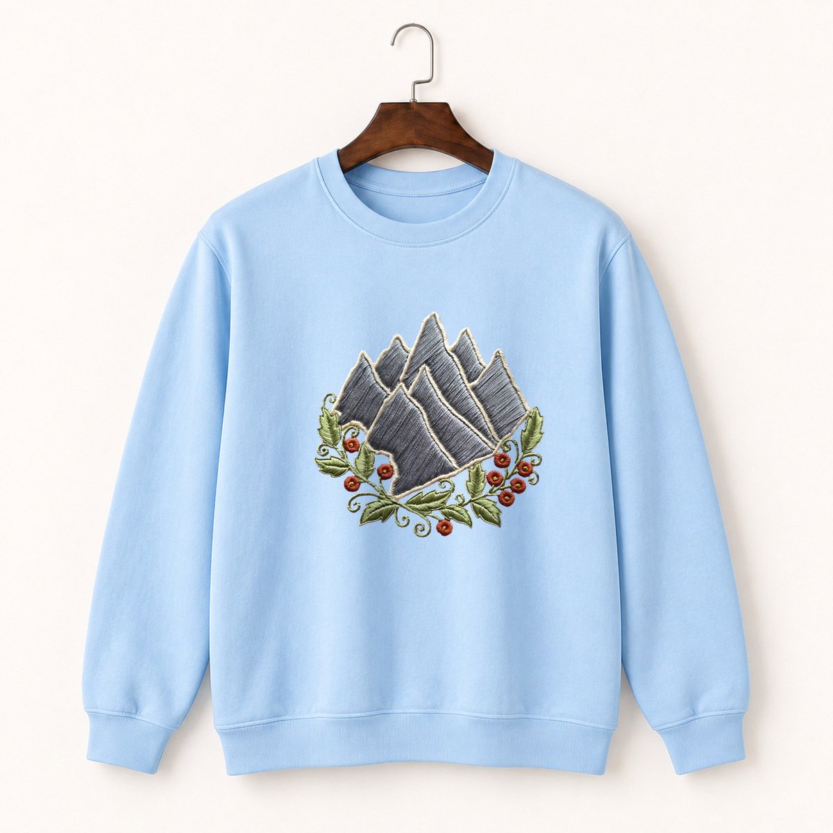 Dolomite Mountains Crewneck Sweatshirt 1