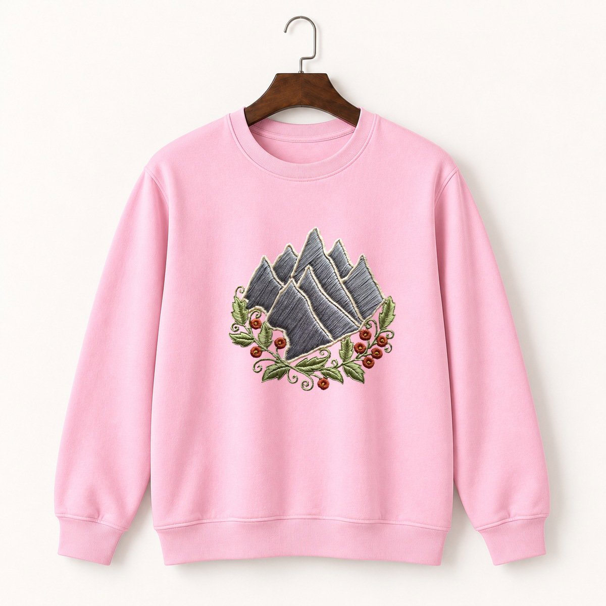 Dolomite Mountains Crewneck Sweatshirt 4