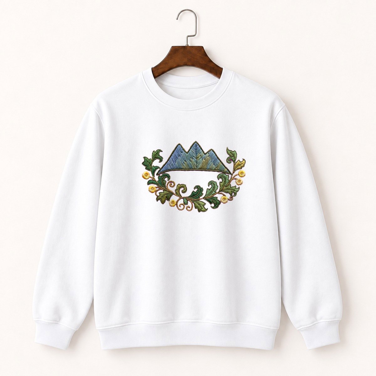 Adirondack Mountains Crewneck Sweatshirt 5
