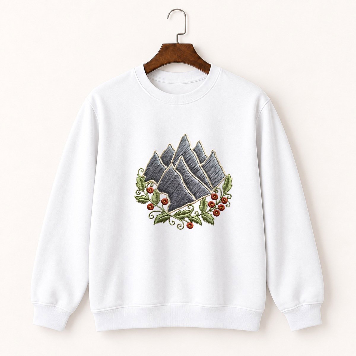 Dolomite Mountains Crewneck Sweatshirt 5