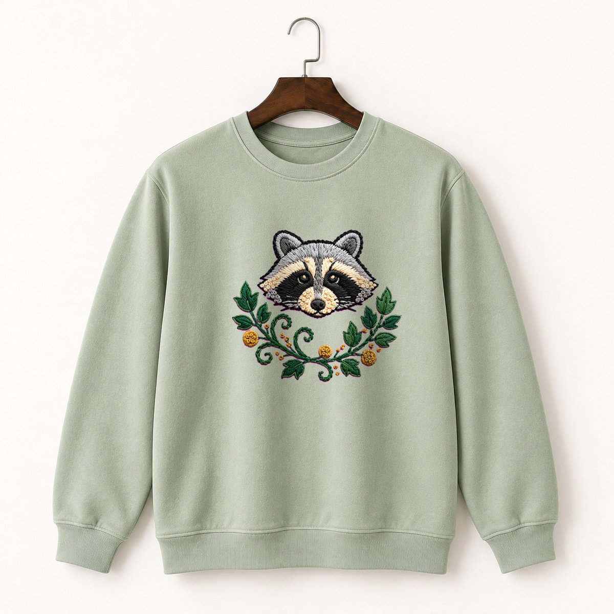 Raccoon Crewneck Sweatshirt 2