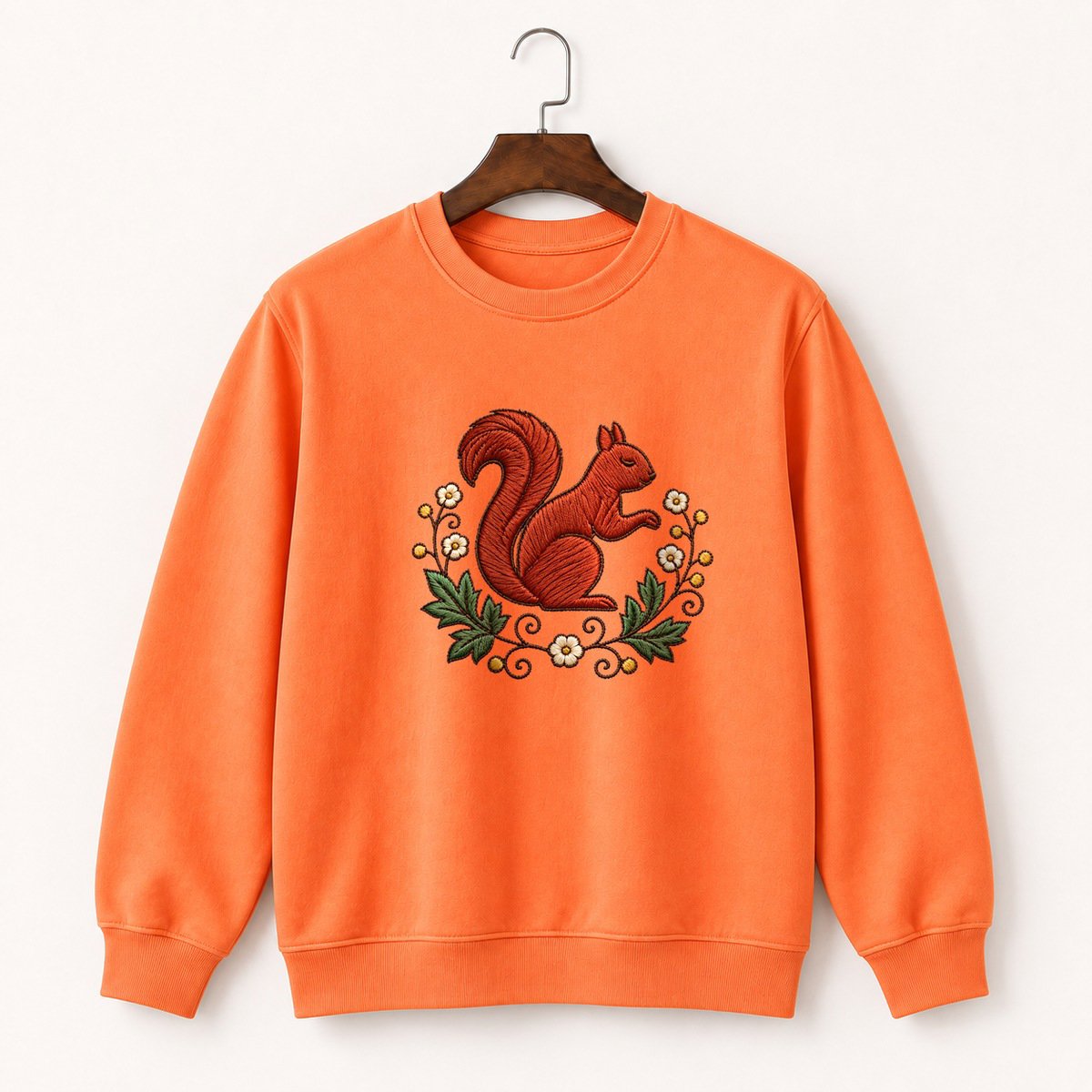 Red Squirrel Crewneck Sweatshirt 3