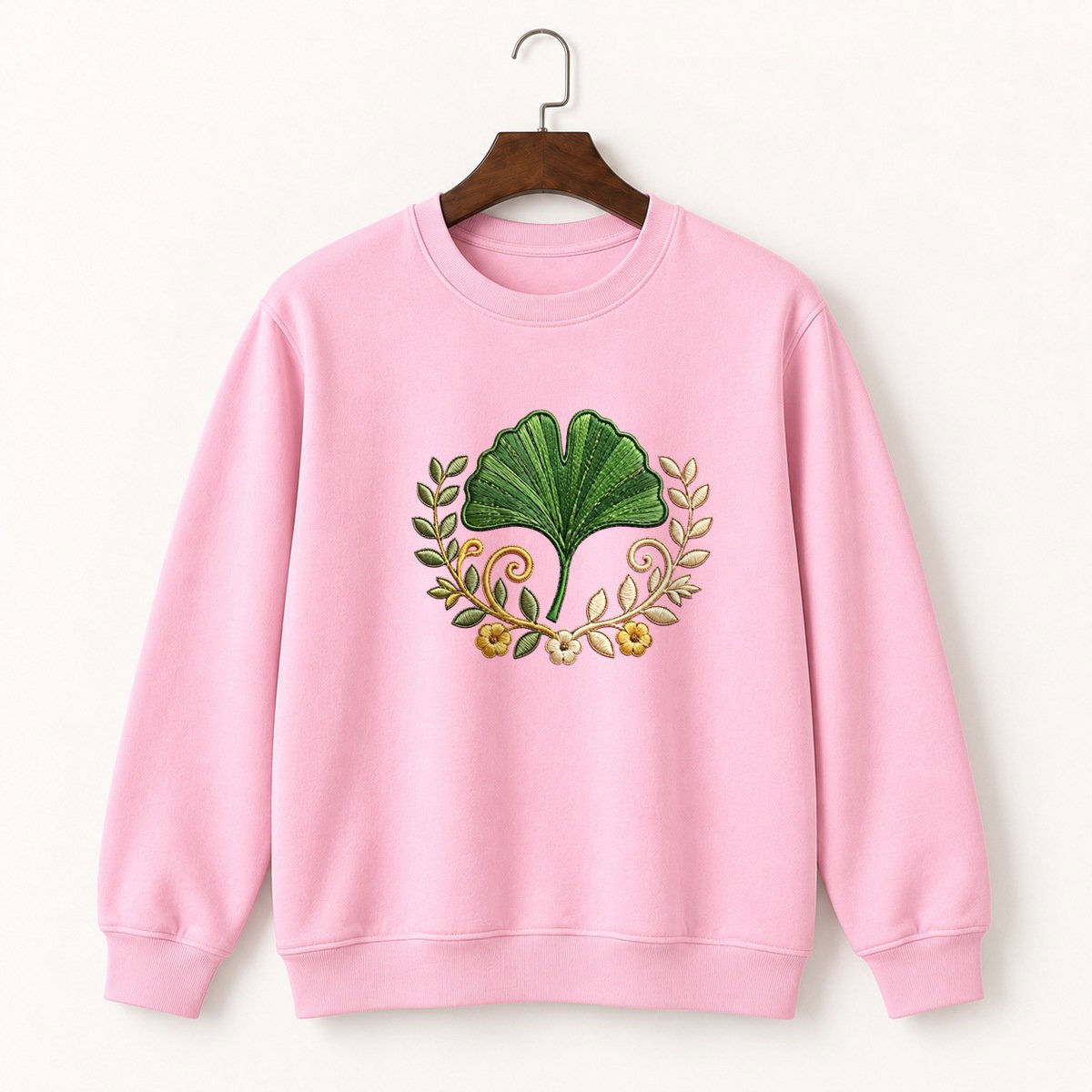 Ginkgo Leaf Crewneck Sweatshirt 4