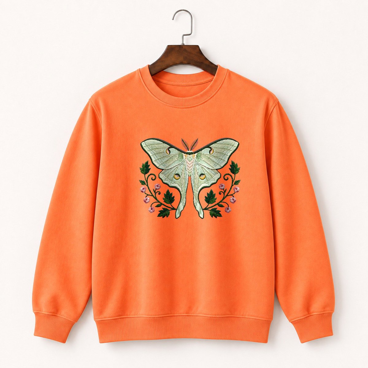 Luna Moth Crewneck Sweatshirt 3