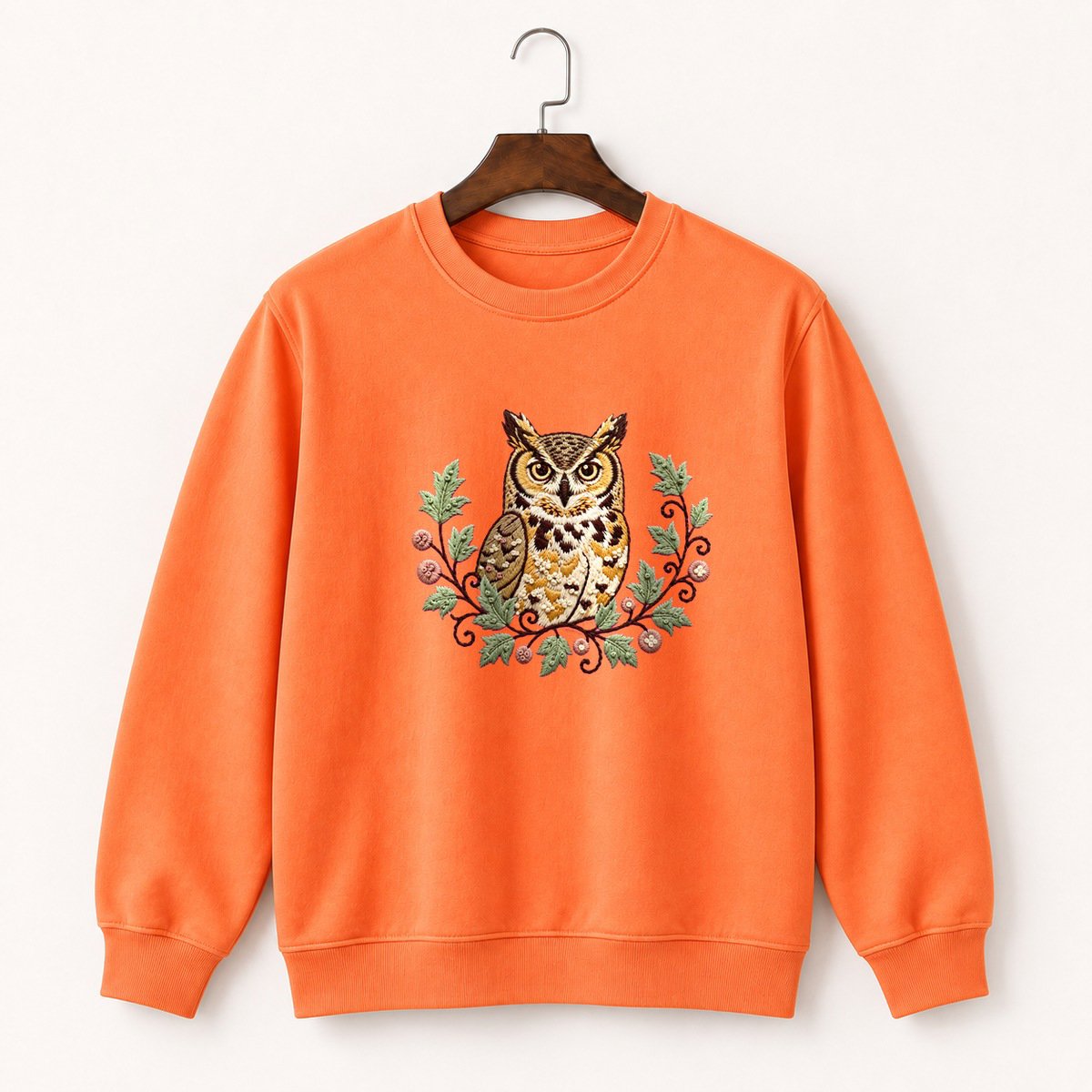Great Horned Owl Crewneck Sweatshirt 3