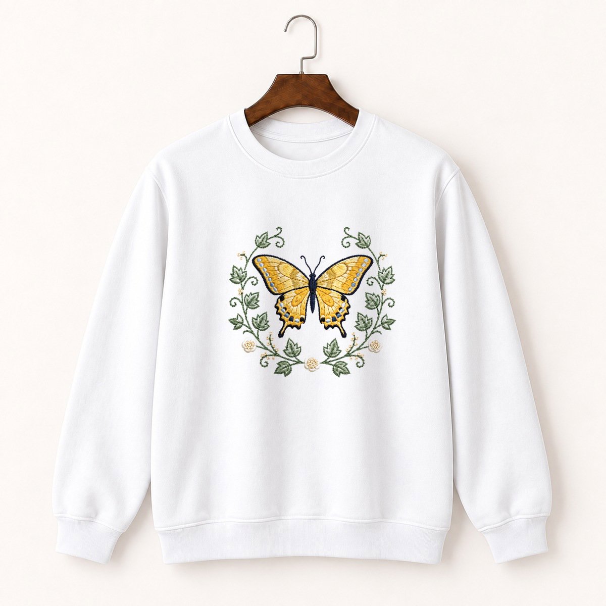 Swallowtail Butterfly Crewneck Sweatshirt 5