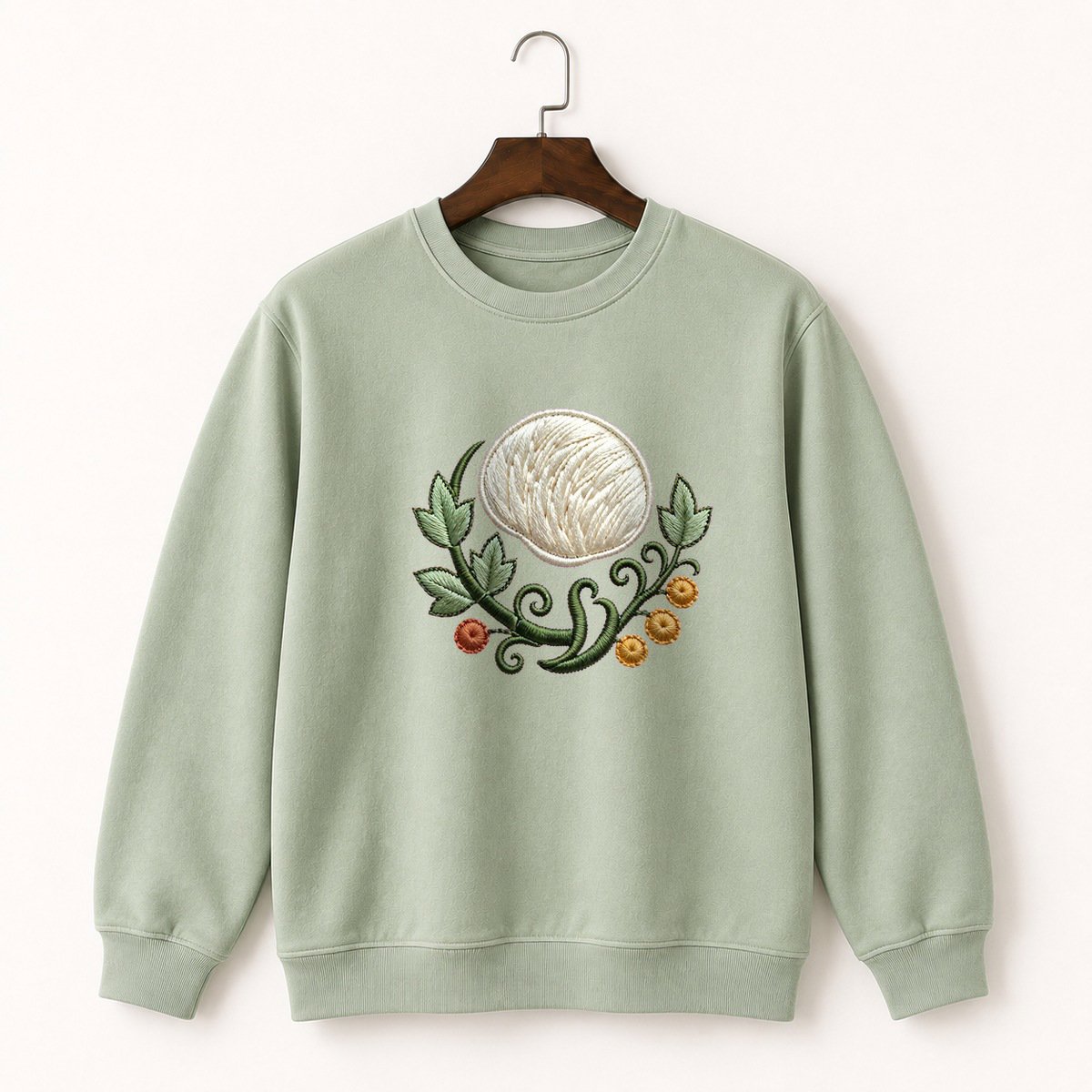 Puffball Mushroom Crewneck Sweatshirt 2