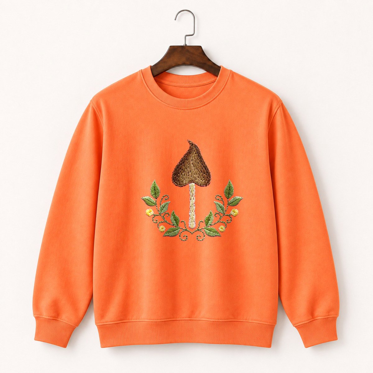 Ink Cap Mushroom Crewneck Sweatshirt 3