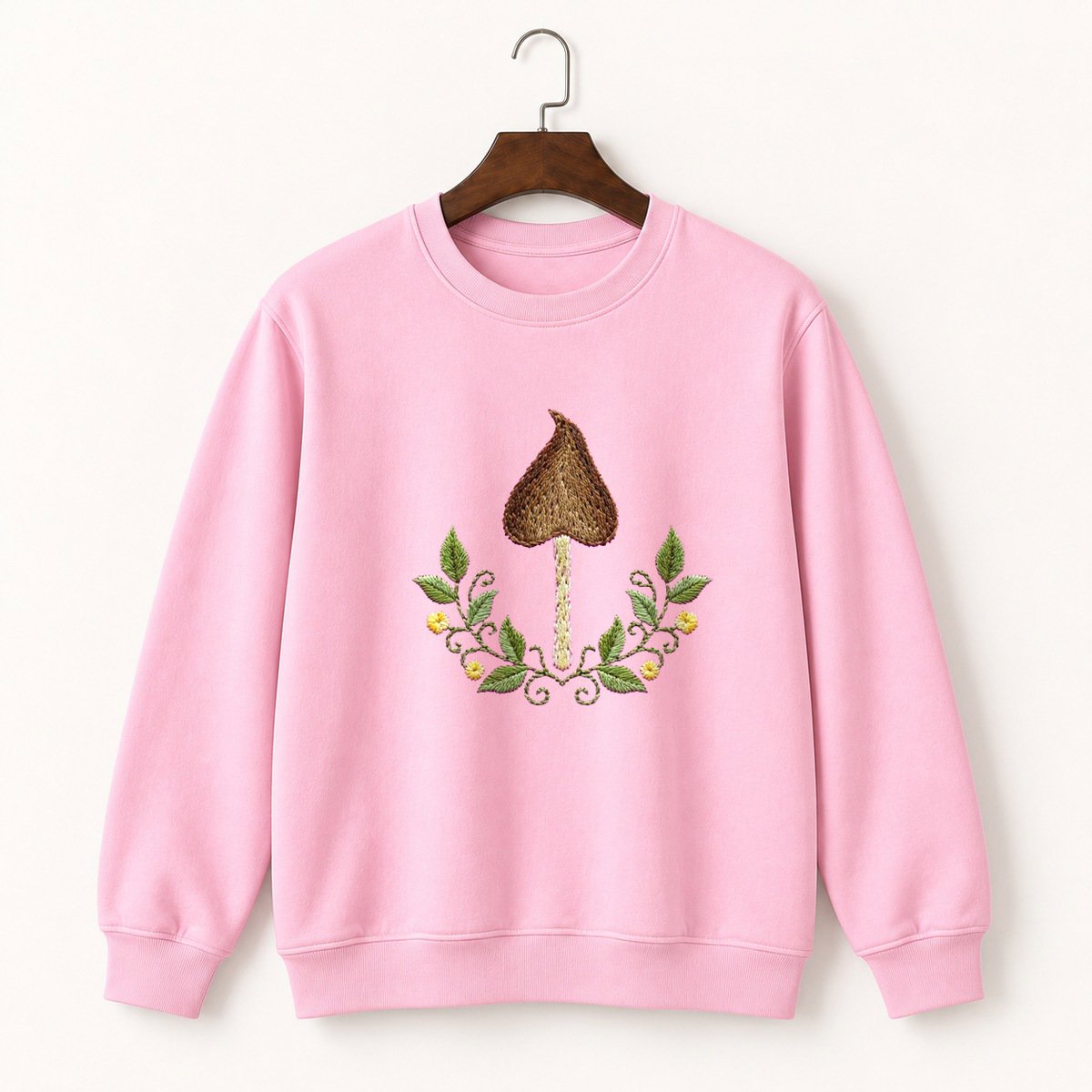 Ink Cap Mushroom Crewneck Sweatshirt 4