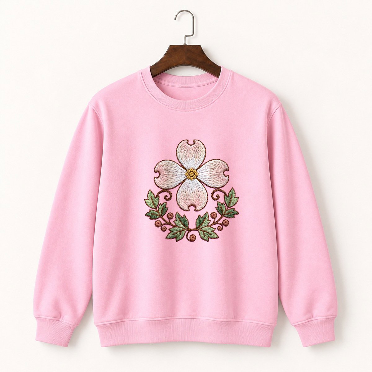 Dogwood Blossom Crewneck Sweatshirt 4