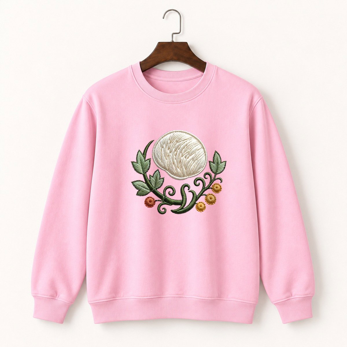 Puffball Mushroom Crewneck Sweatshirt 4