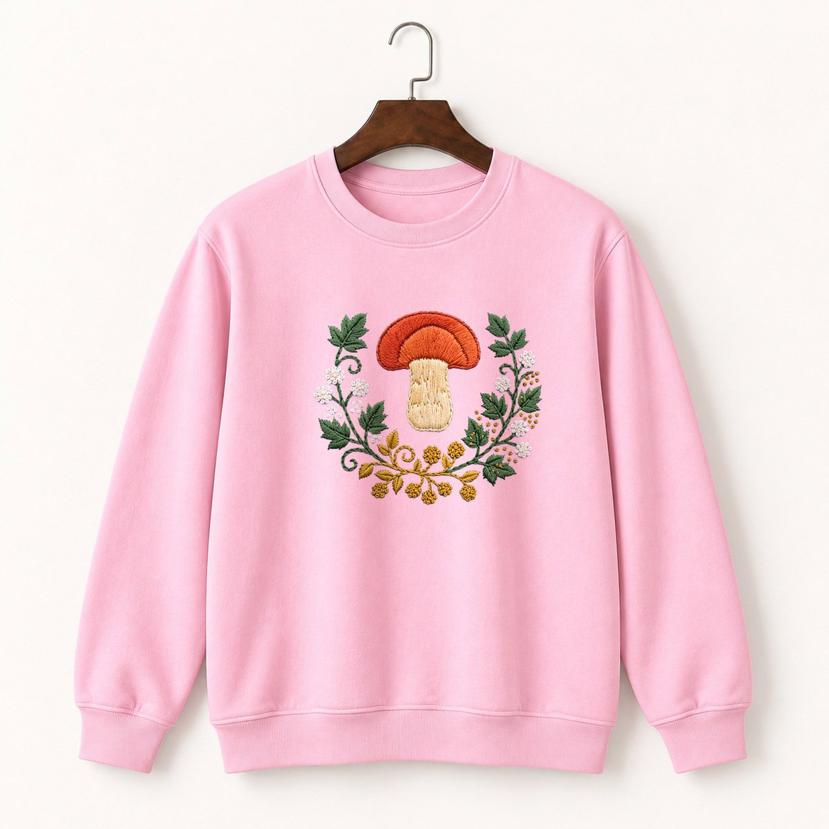 Lobster Mushroom Crewneck Sweatshirt 4