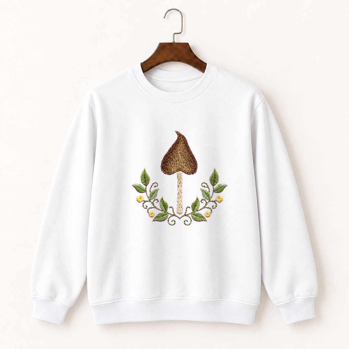 Ink Cap Mushroom Crewneck Sweatshirt 5
