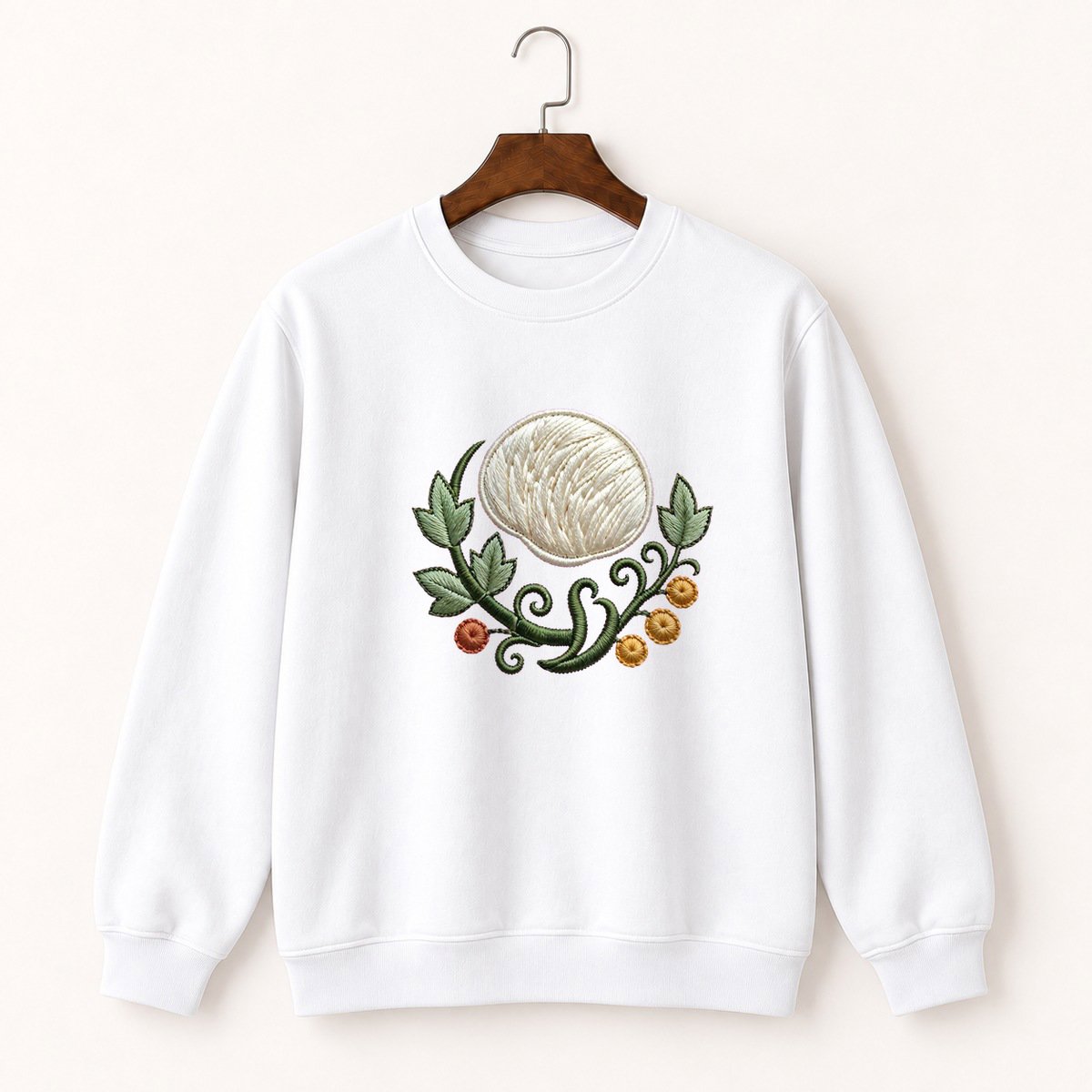Puffball Mushroom Crewneck Sweatshirt 5