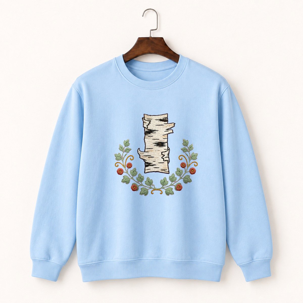 Birch Bark Crewneck Sweatshirt 1