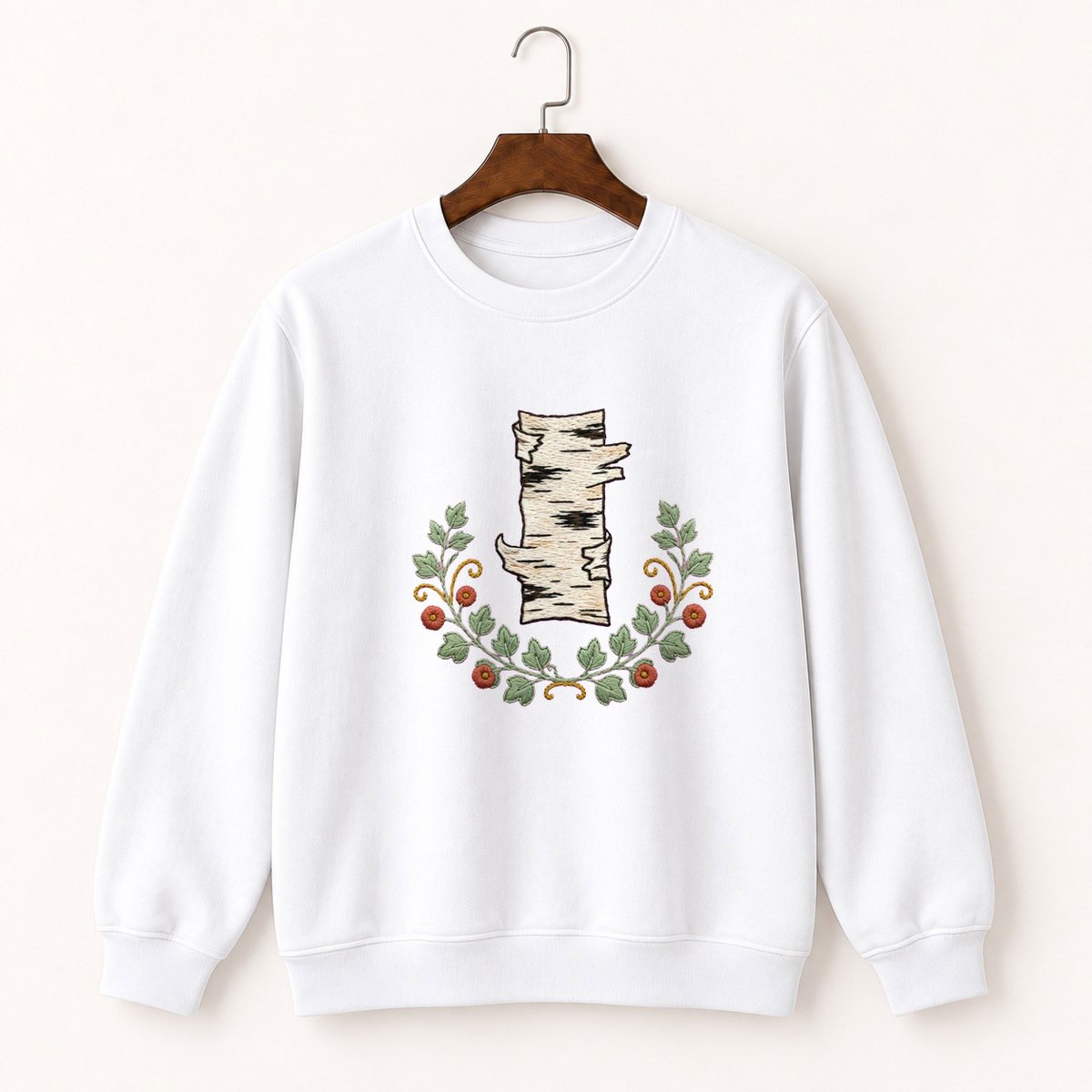 Birch Bark Crewneck Sweatshirt 5
