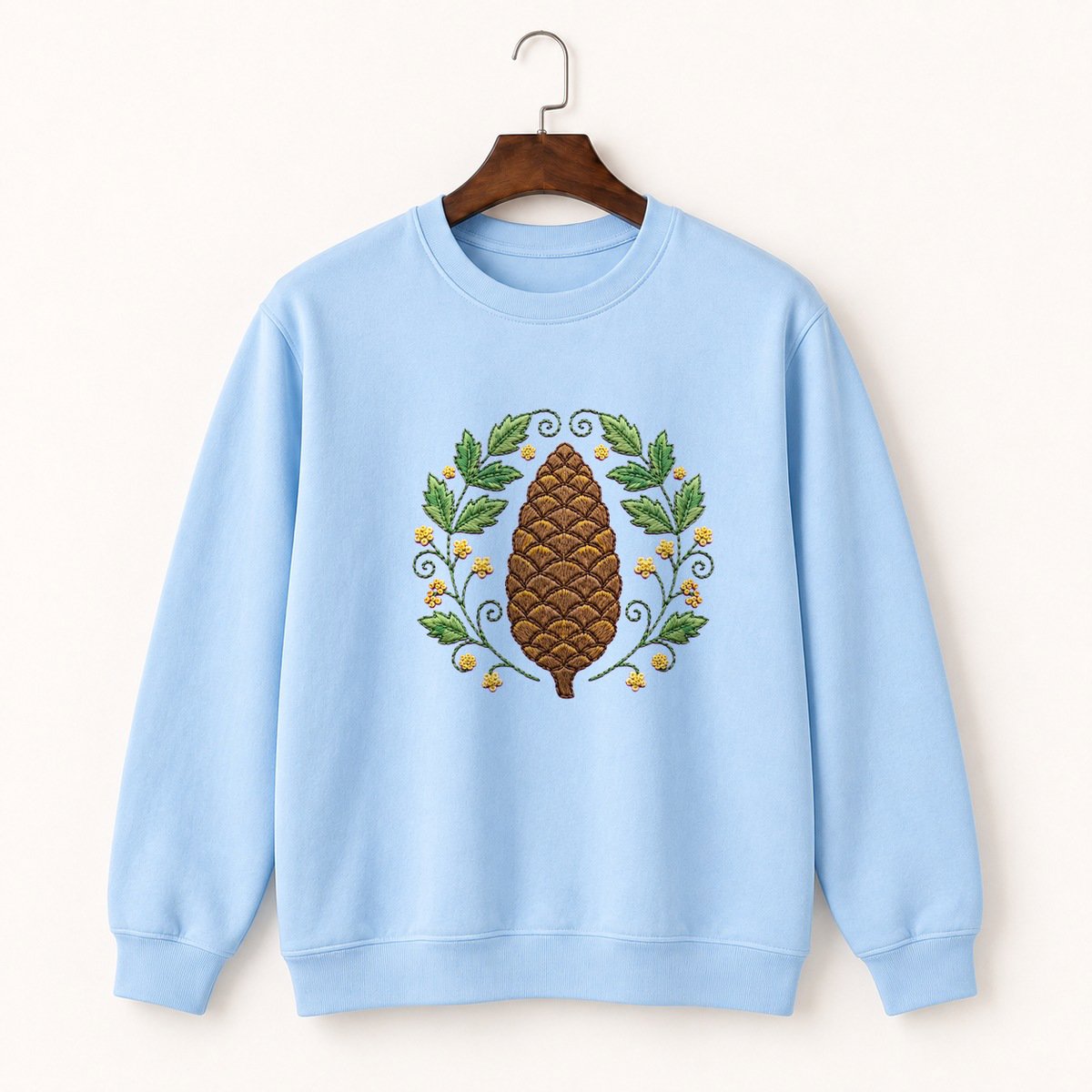 Fir Cone Crewneck Sweatshirt 1