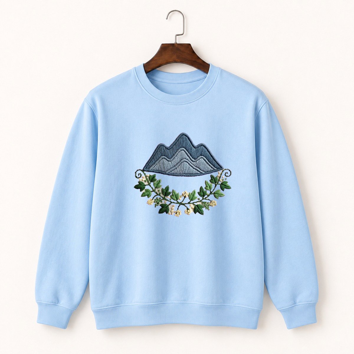 Adirondack Mountains Crewneck Sweatshirt 1