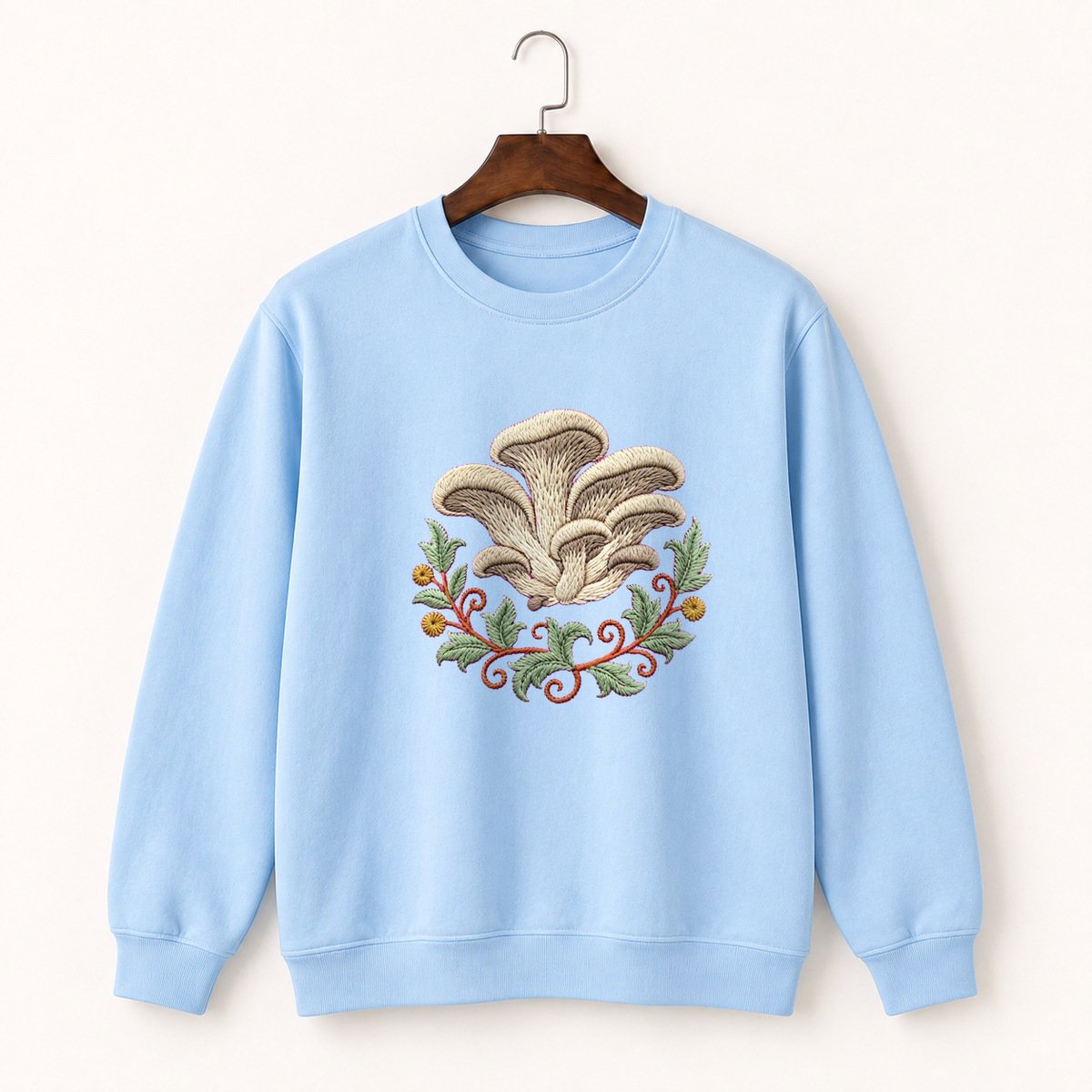 Oyster Mushroom Crewneck Sweatshirt 1